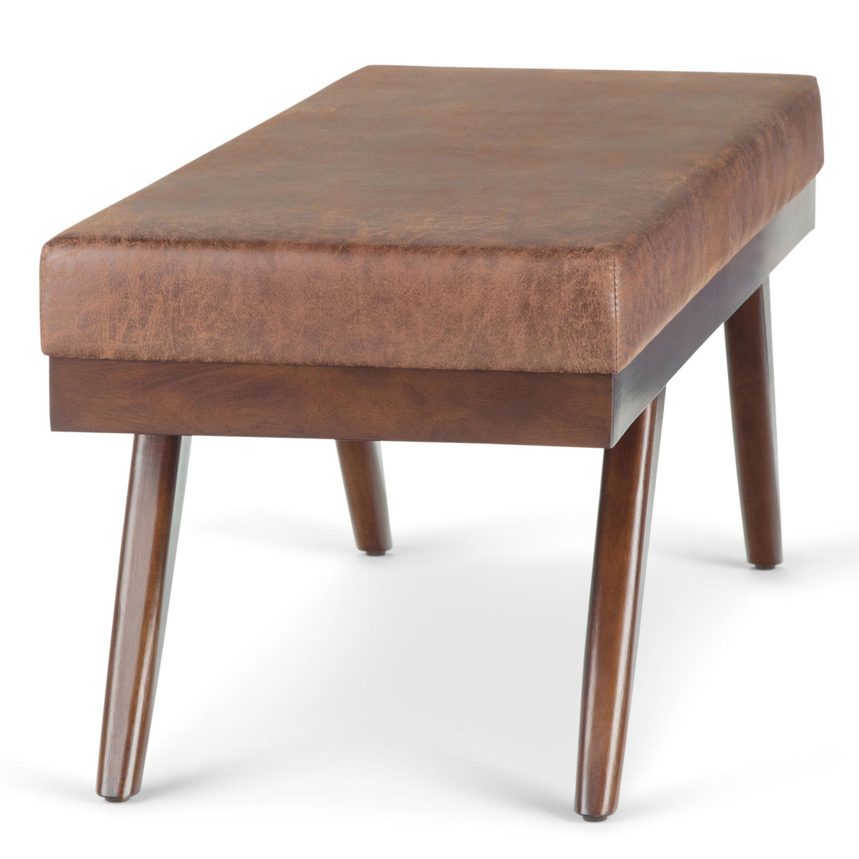 Chanelle - Mid-Century Ottoman Bench by Simpli-Home | Bel Furniture