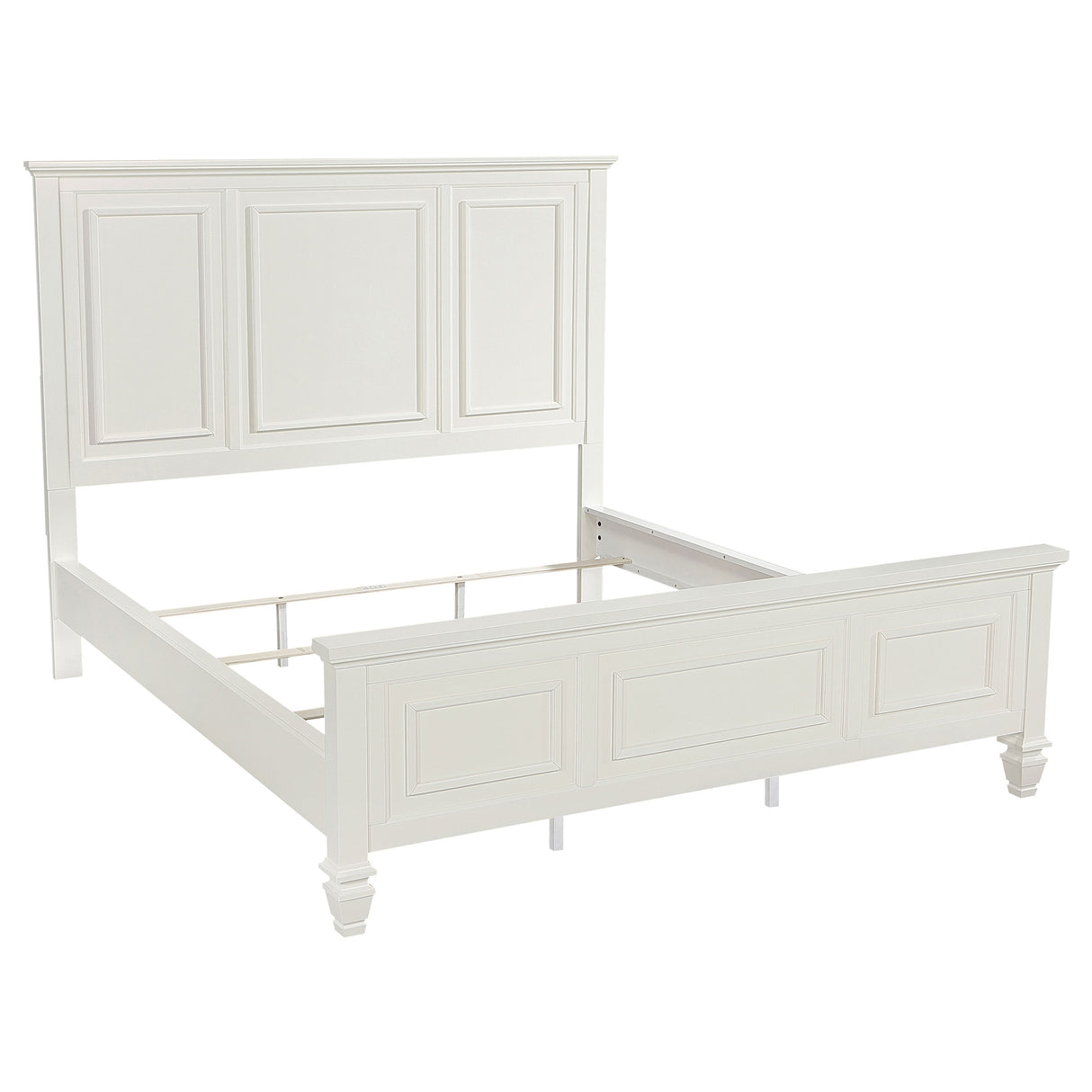 Sandy Beach - 63" Panel Bed with High Headboard