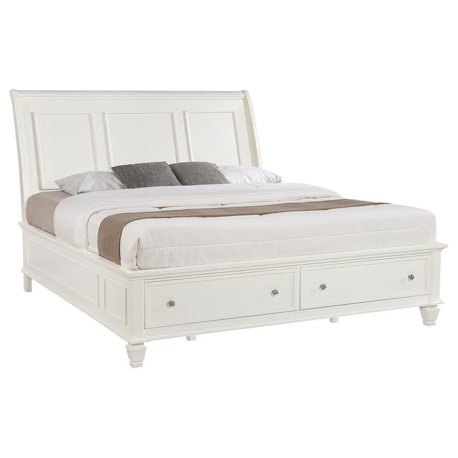 Sandy Beach - Storage Sleigh Bed
