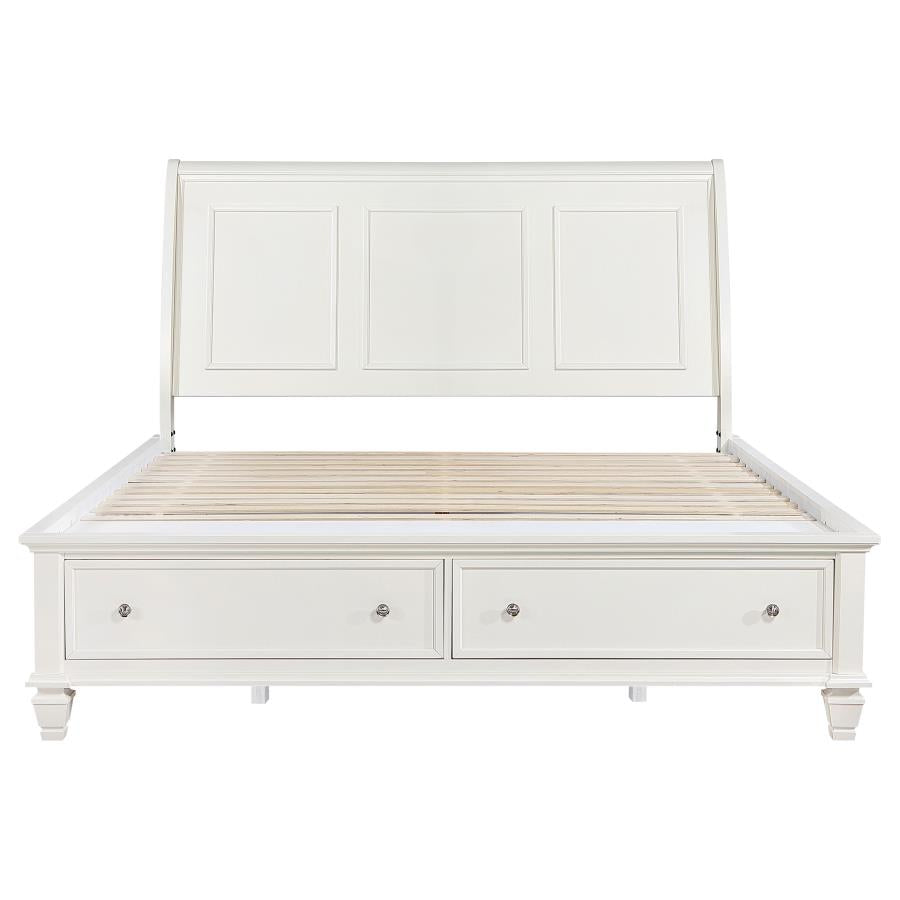 Sandy Beach - Storage Sleigh Bed