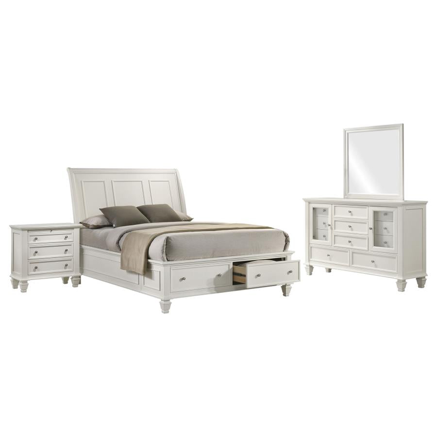 Sandy Beach - Storage Bed Bedroom Set