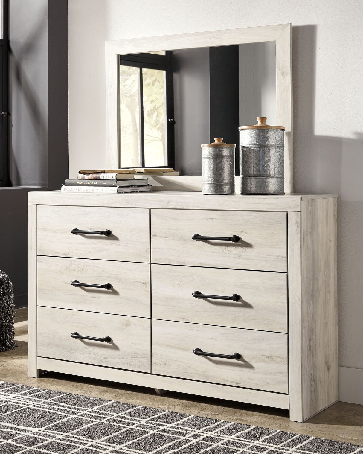 Cambeck - Dresser Light Brown Dresser & Mirror by Signature Design by Ashley® | Bel Furniture