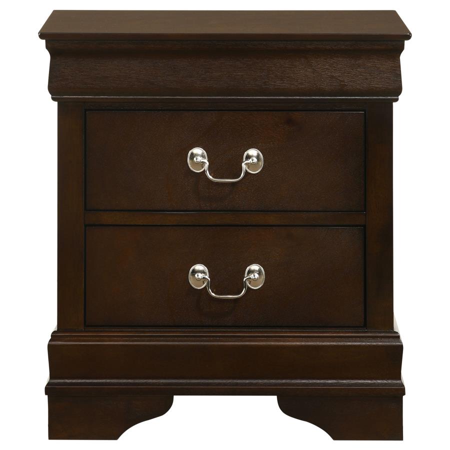 Louis Philippe - Two-drawer Nightstand