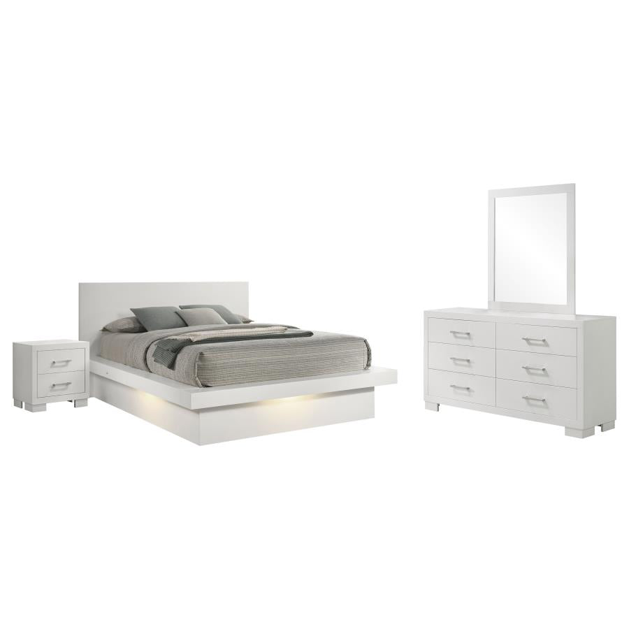 Jessica - LED Bedroom Set