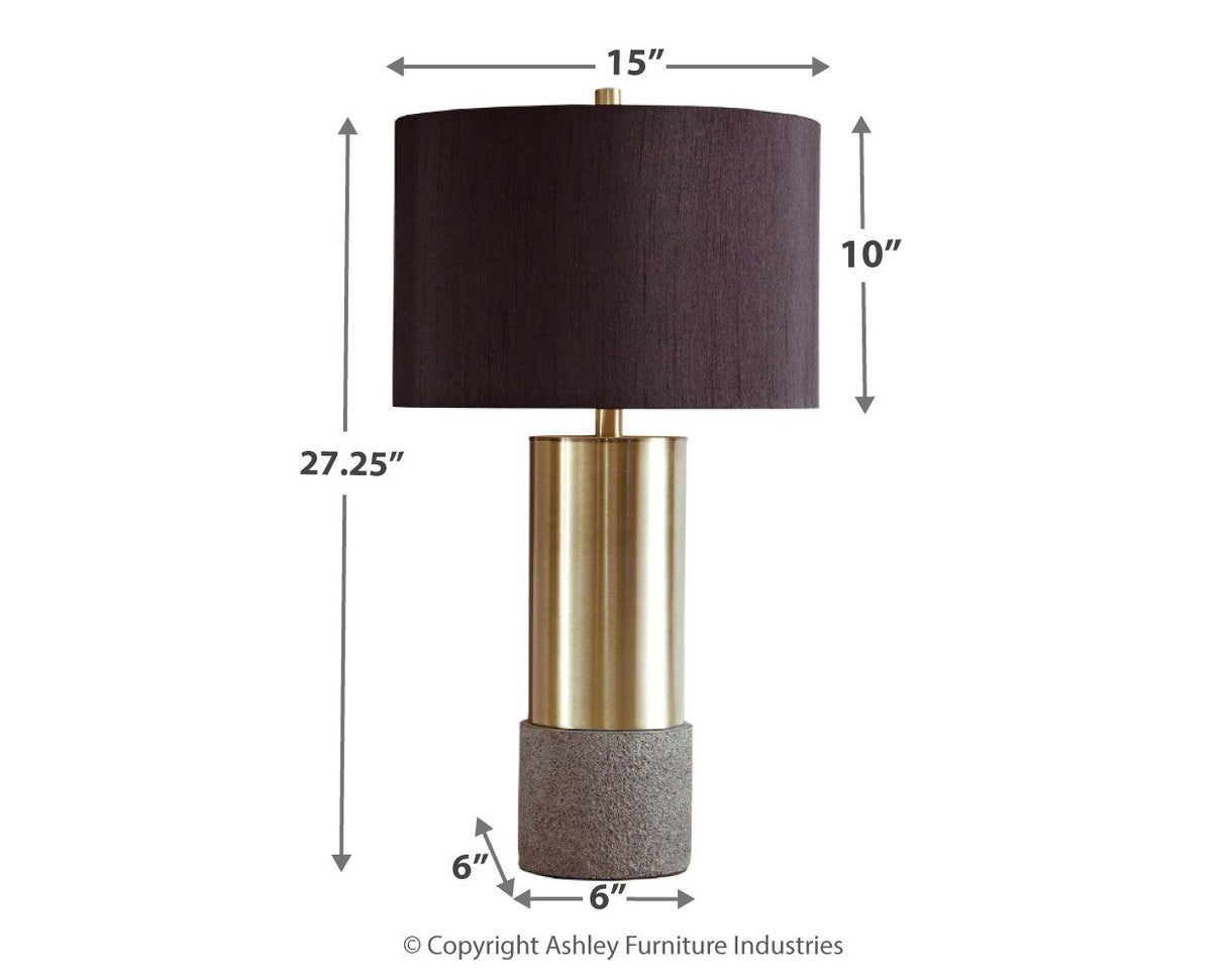 Jacek - Metal Table Lamp by Signature Design by Ashley® | Bel Furniture