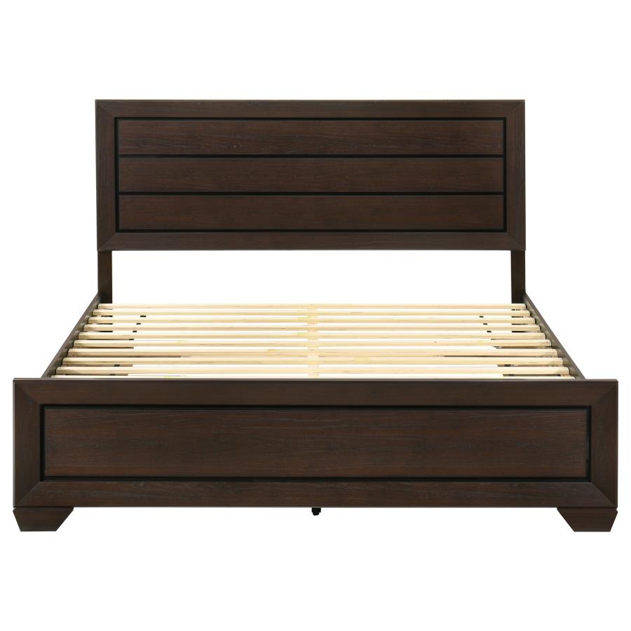 Kauffman - Wood Storage Panel Bed