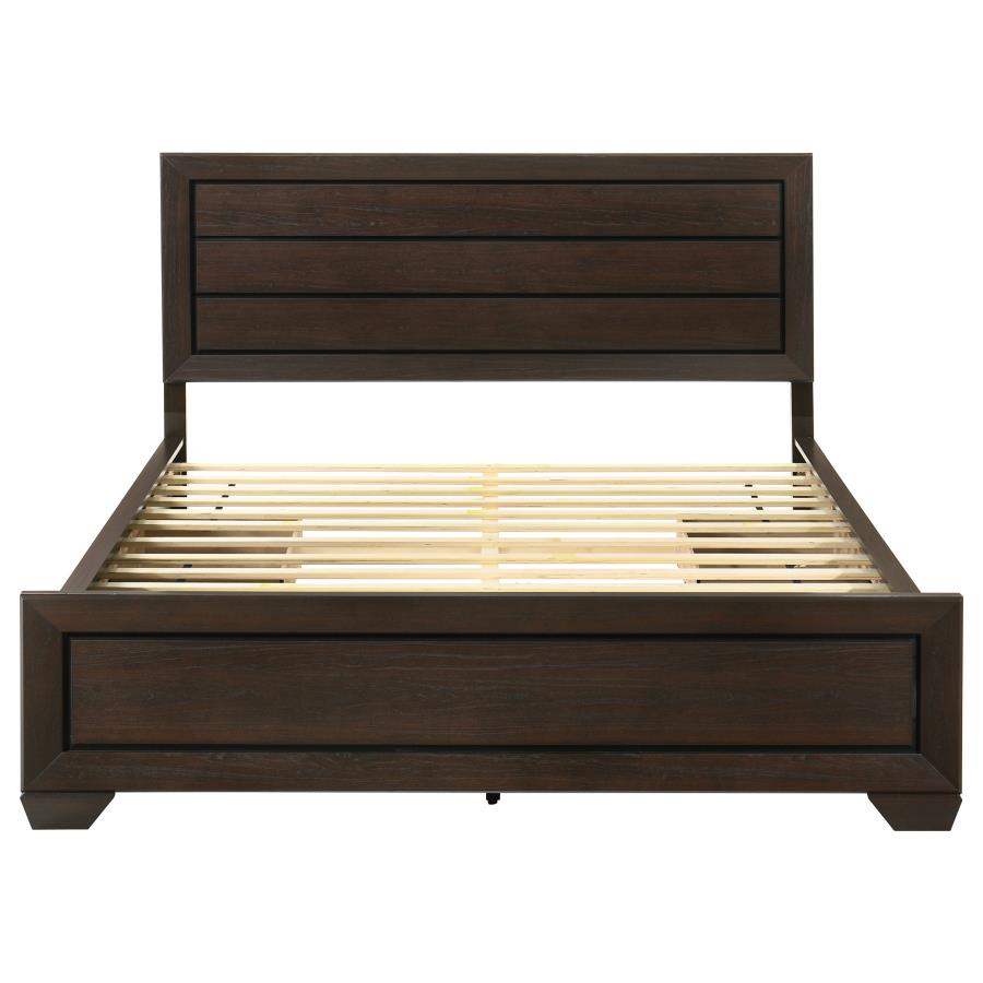 Kauffman - Wood Storage Panel Bed