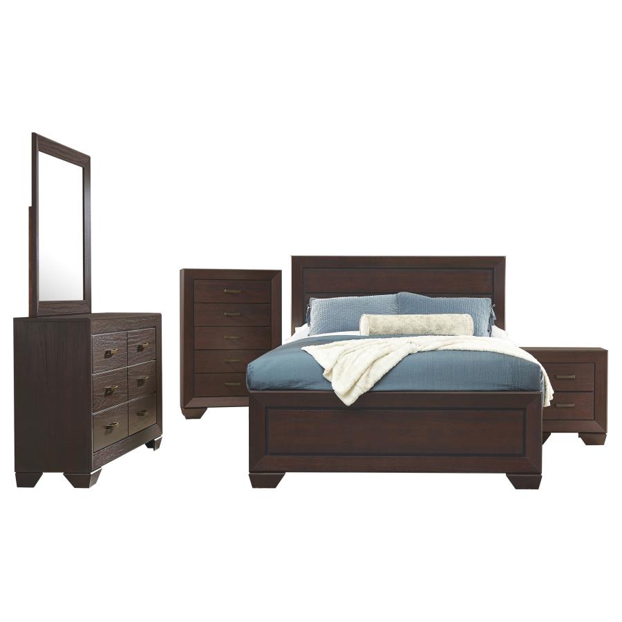 Kauffman - Transitional Panel Bed Bedroom Set