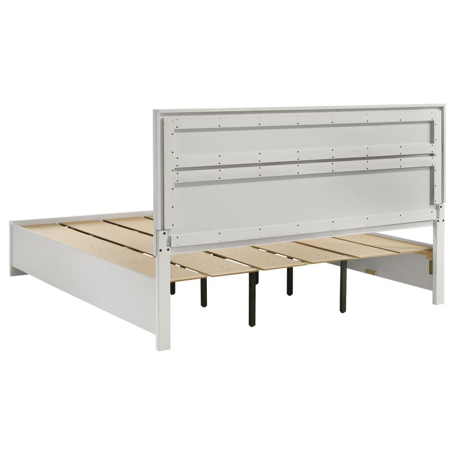 Miranda - Storage Wood Panel Bed