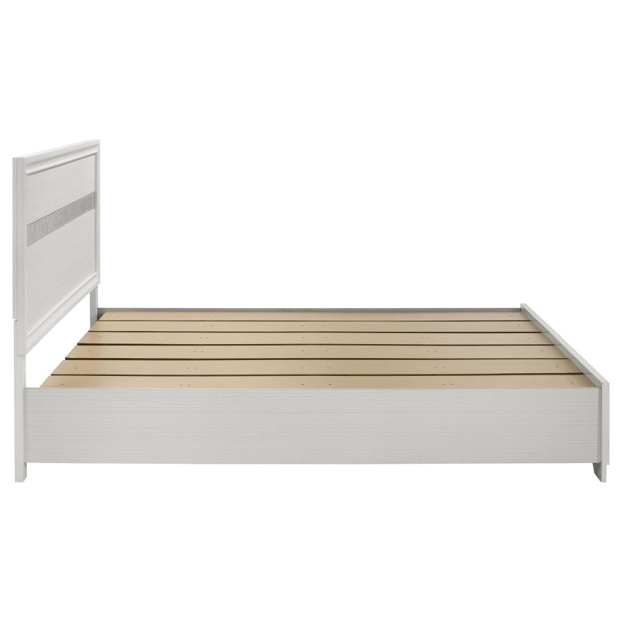 Miranda - Storage Wood Panel Bed