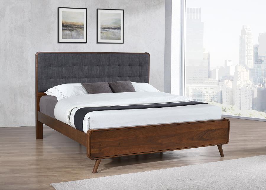 Robyn - Wood Panel Bed