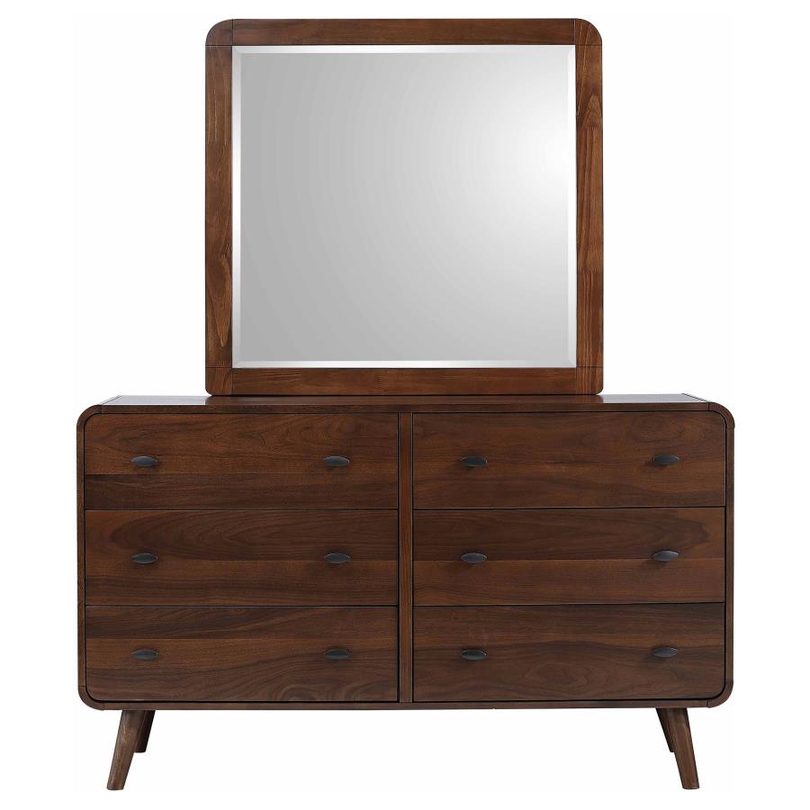 Robyn - 6-Drawer Bedroom Dresser And Mirror