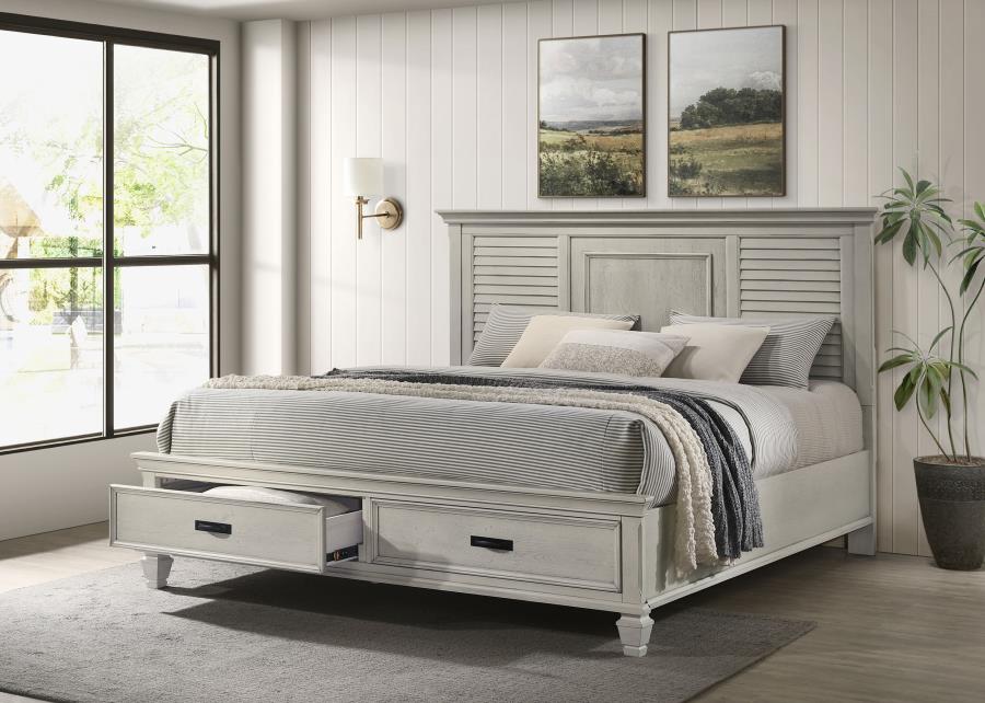 Franco - Wood Storage Panel Bed