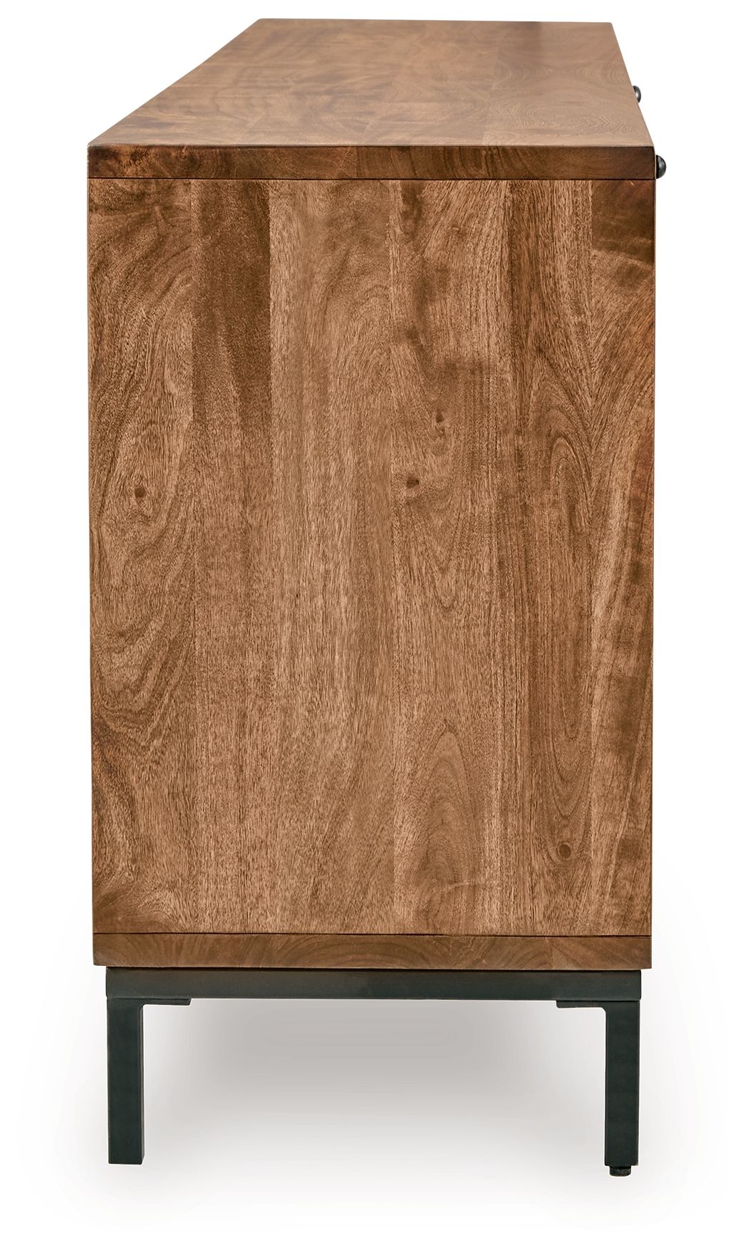 Dorannby - Black / Brown - Accent Cabinet by Signature Design by Ashley® | Bel Furniture