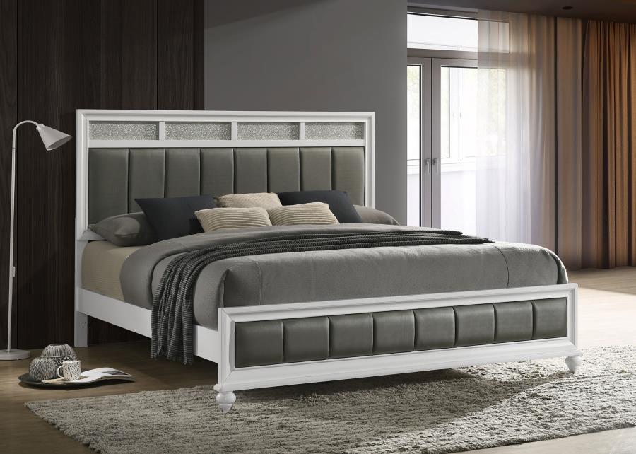 Barzini - Upholstered Panel Bed