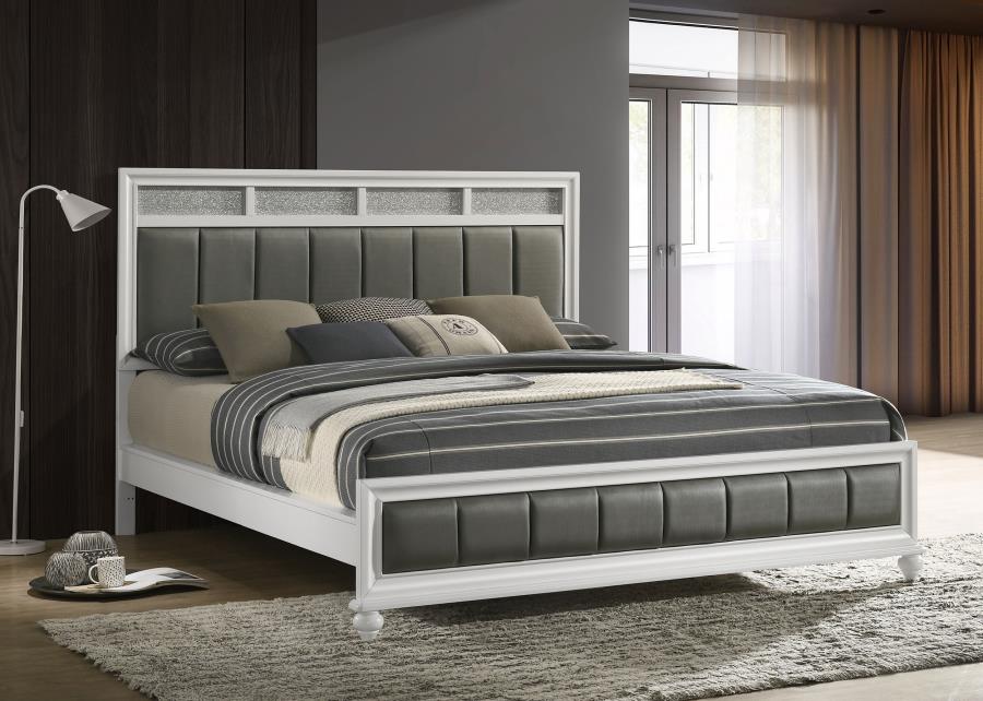 Barzini - Upholstered Panel Bed