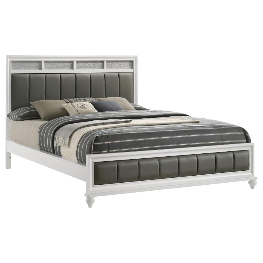Barzini - Upholstered Panel Bed