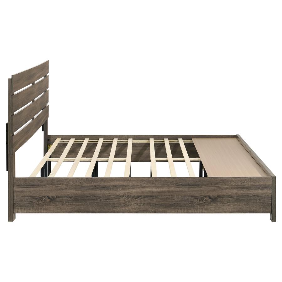 Brantford - Wood Storage Panel Bed
