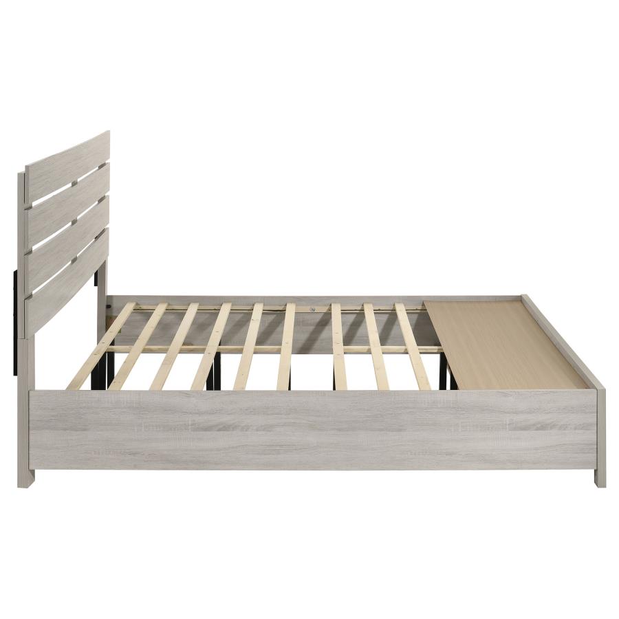 Brantford - Wood Storage Panel Bed