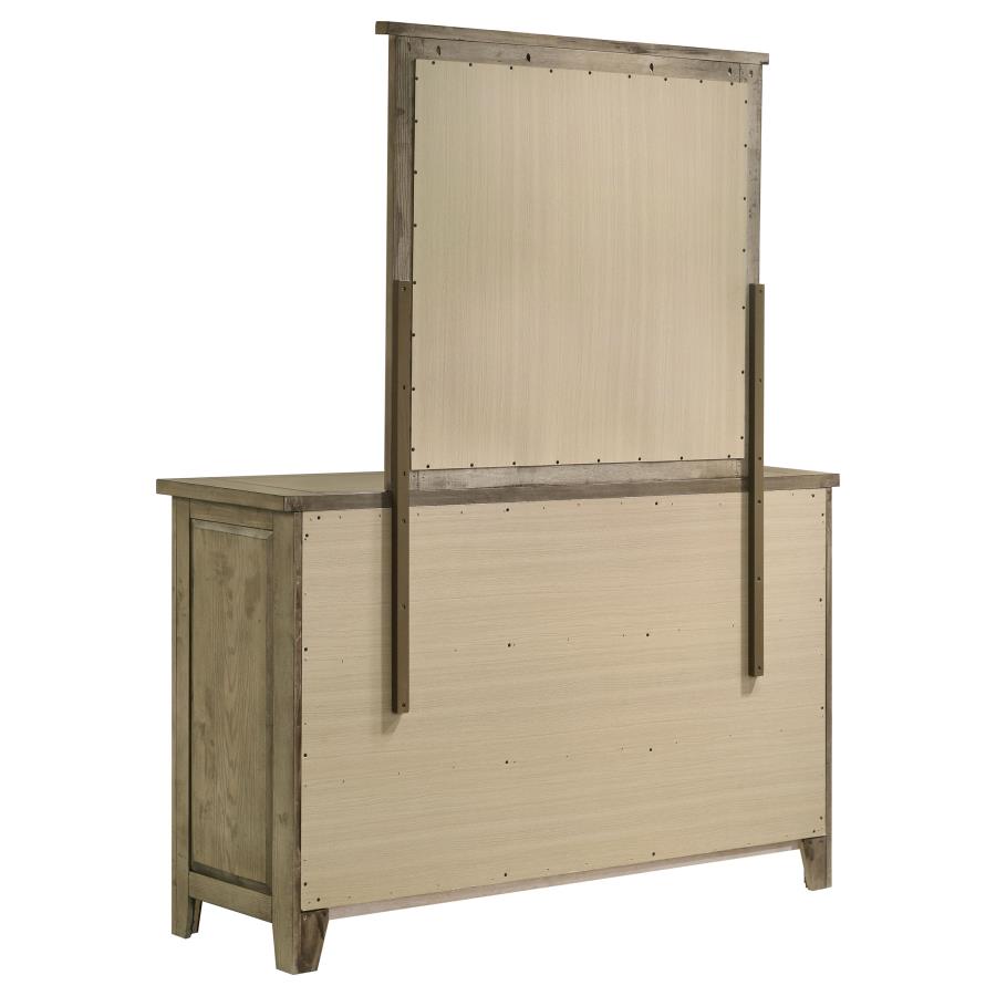 Hazlewood - 6-Drawer Bedroom Dresser Cabinet