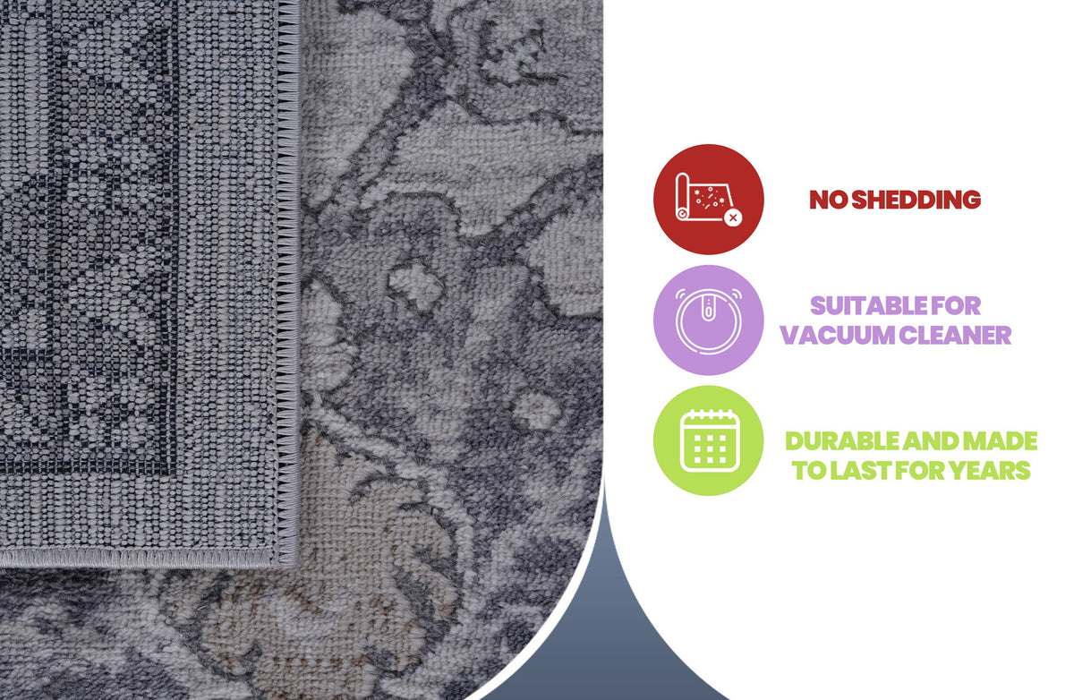 Marfi - 5' X 7' Oriental Area Rug - Sand