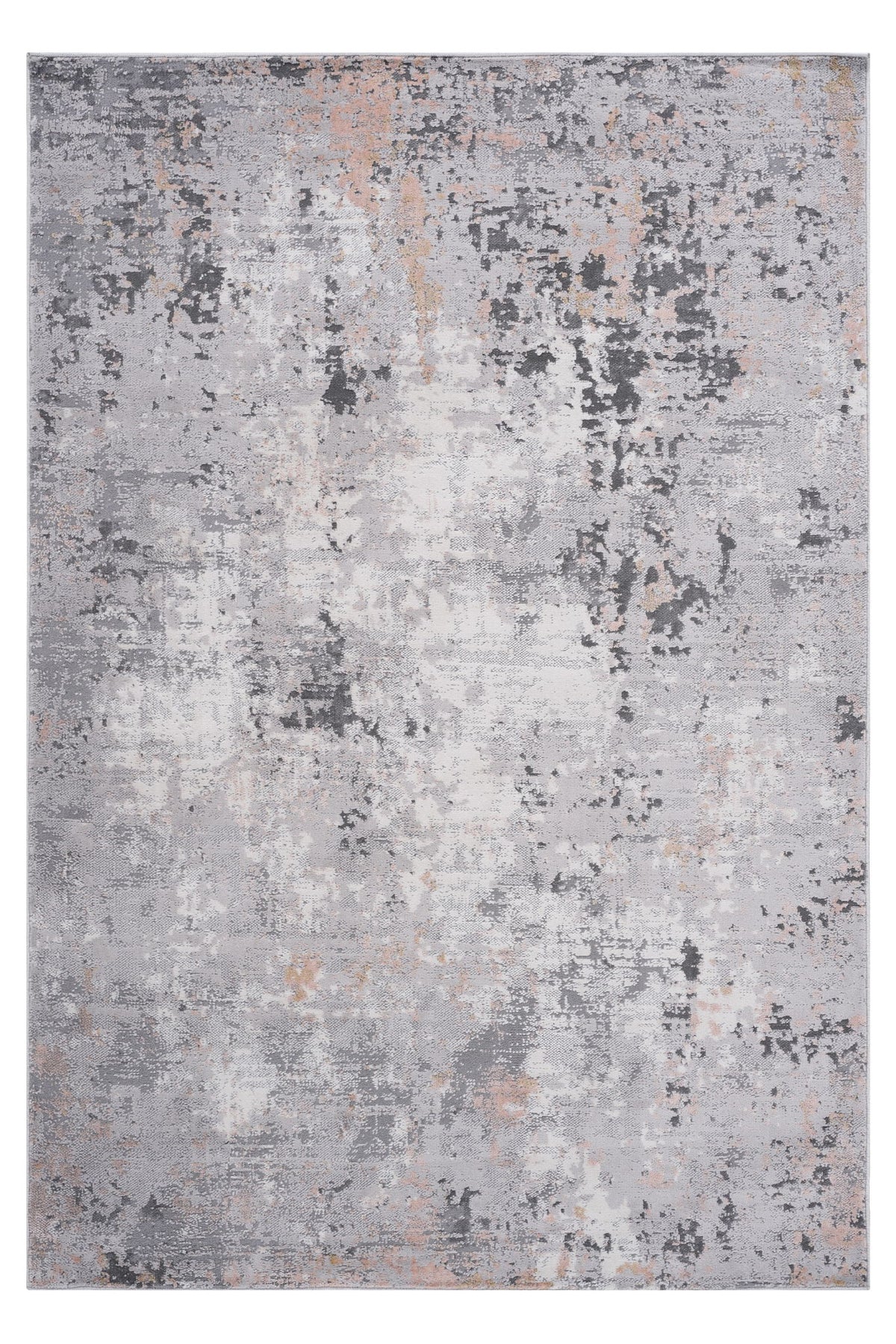Marfi - 2' X 3' Abstract Area Rug - Gray Multi