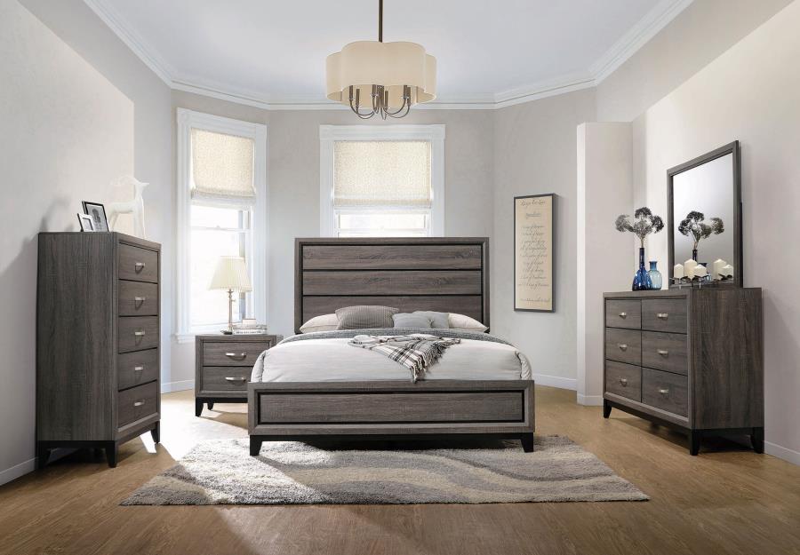Watson - 2-Drawer Nightstand - Gray Oak