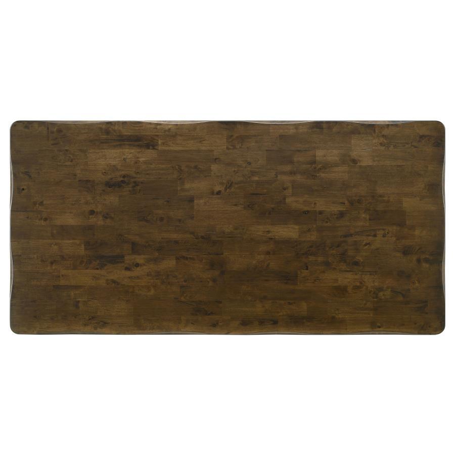 Alston - Rectangular Dining Table - Knotty Nutmeg by CoasterEveryday | Bel Furniture