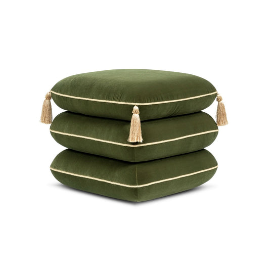 Monarch - Squared Upholstered Ottoman
