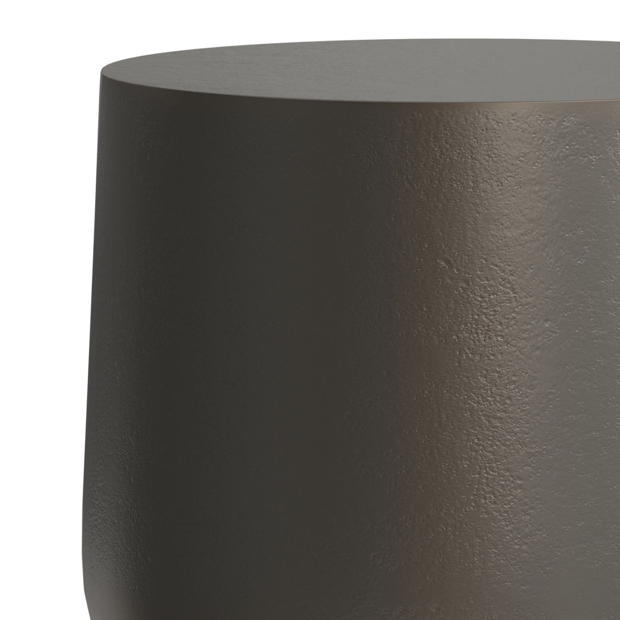 Anthony - Cast Aluminum Side Table - Bronze by Simpli-Home | Bel Furniture