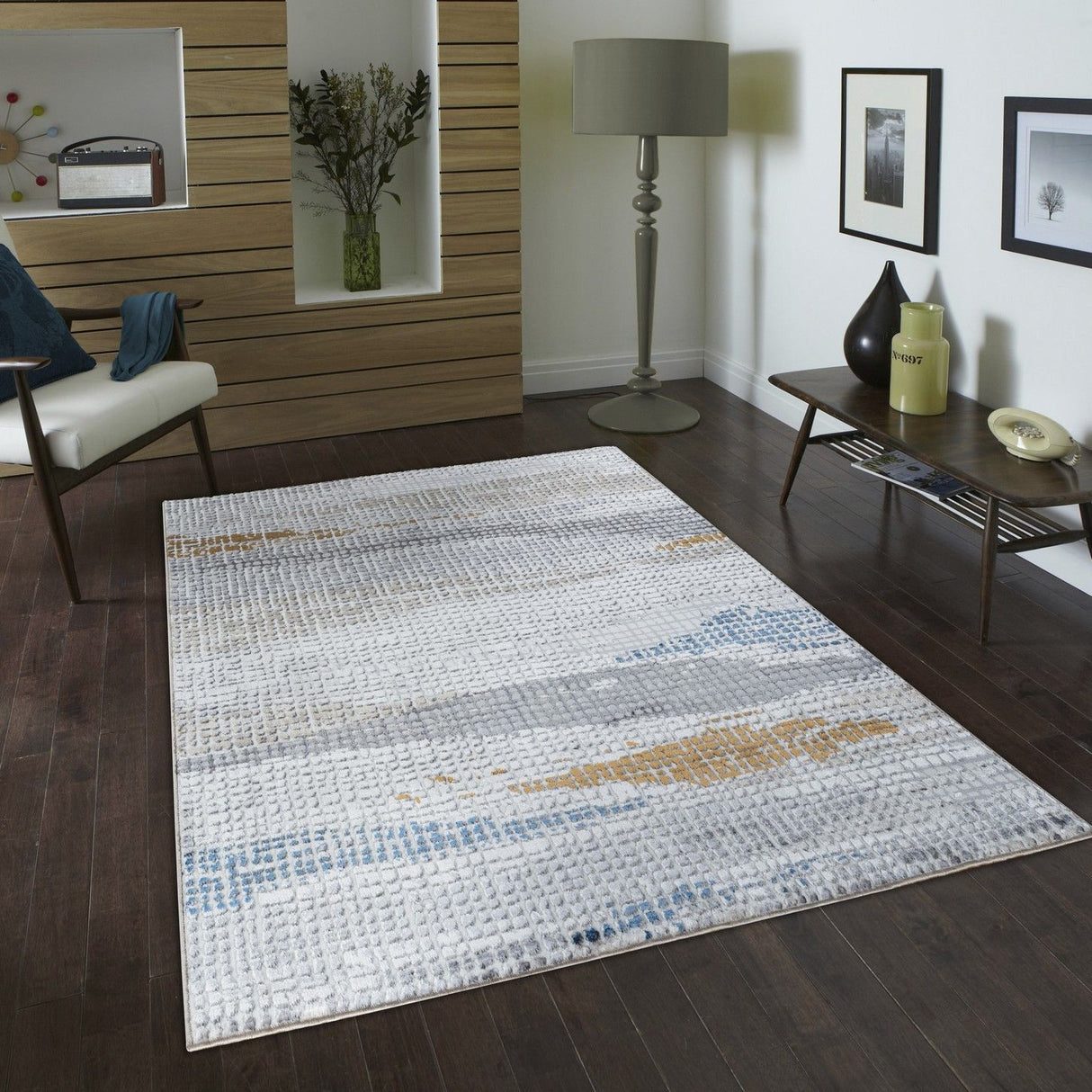 Textures - GC_ART2002 Area Rug by Icona Home Decor | Bel Furniture