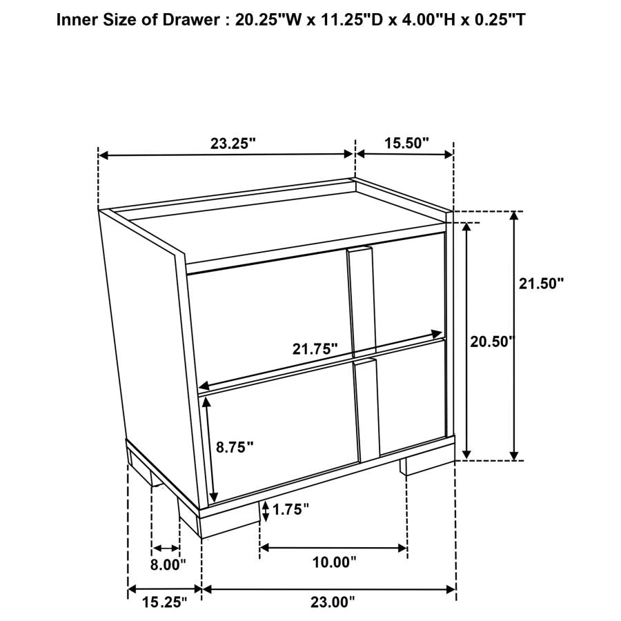 Hyland Bedroom Set Natural