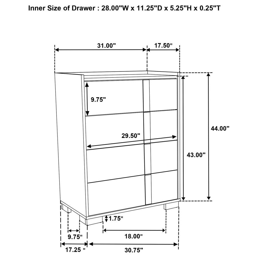 Hyland Bedroom Set Natural