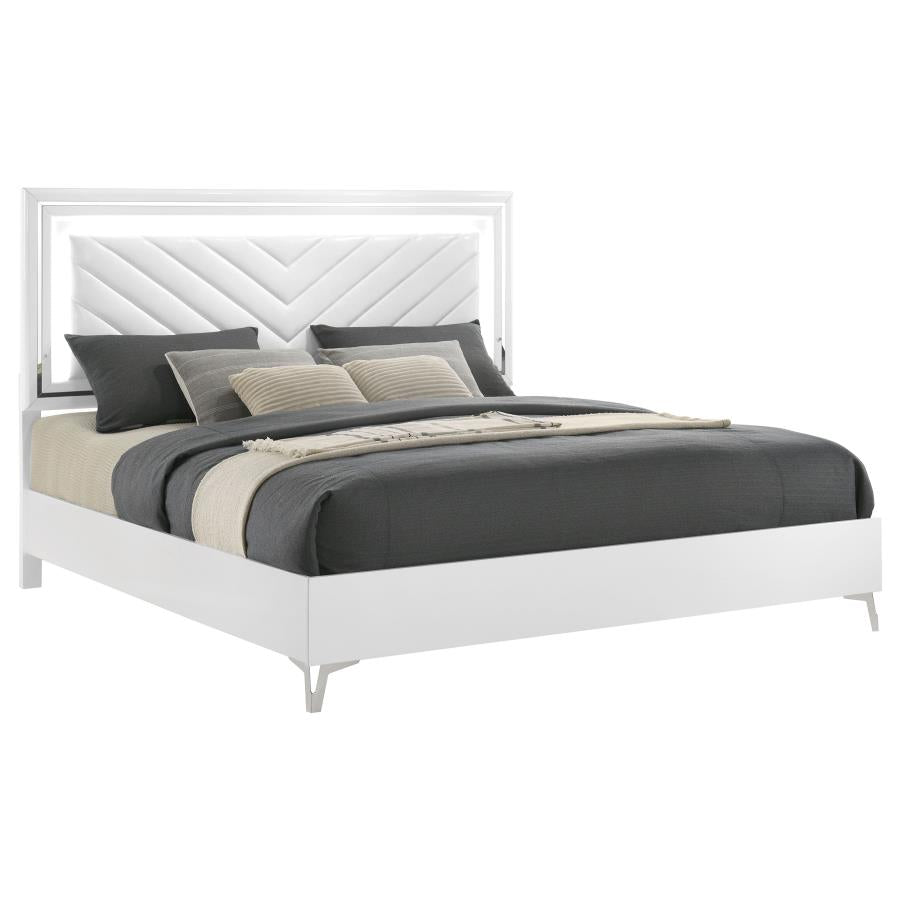 Cassia - LED Panel Bed