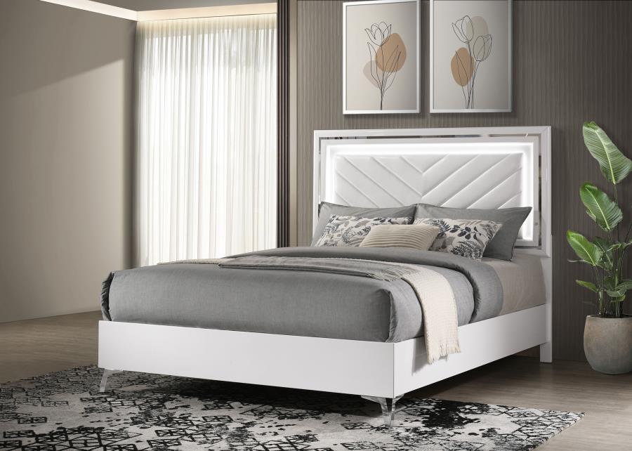 Cassia - LED Panel Bed
