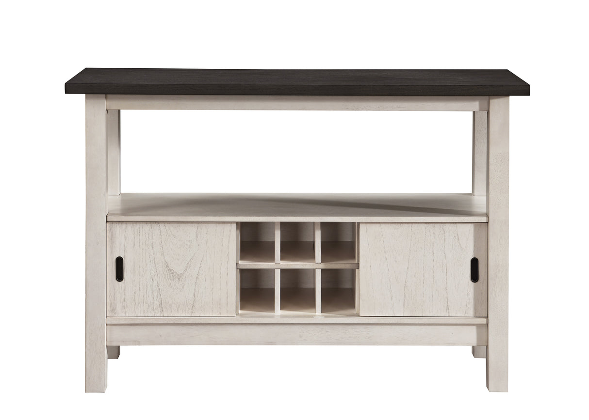 Maribelle Server Chalk Warm Grey
