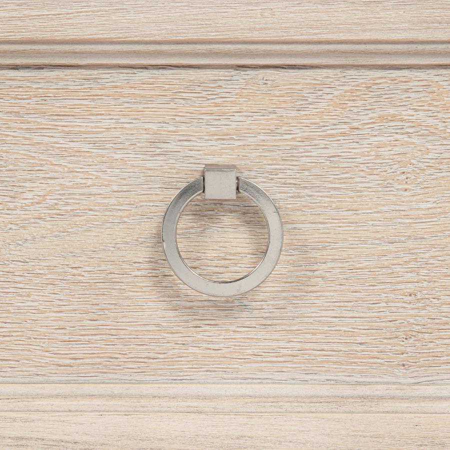 Pembroke - 2-Drawer Nightstand Bedside Table - Washed Oak