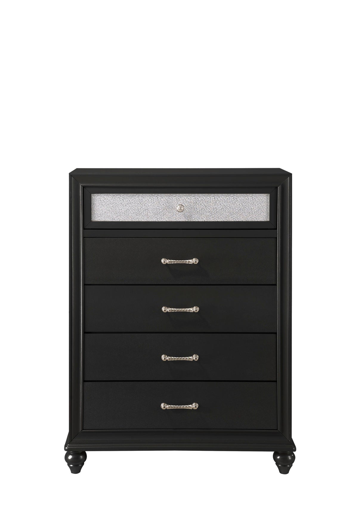 Lila - Accent Chest Black by Crown Mark | Bel Furniture