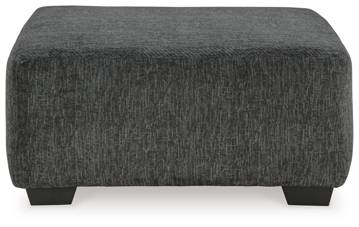 Biddeford - Shadow - Oversized Accent Ottoman by Signature Design by Ashley® | Bel Furniture