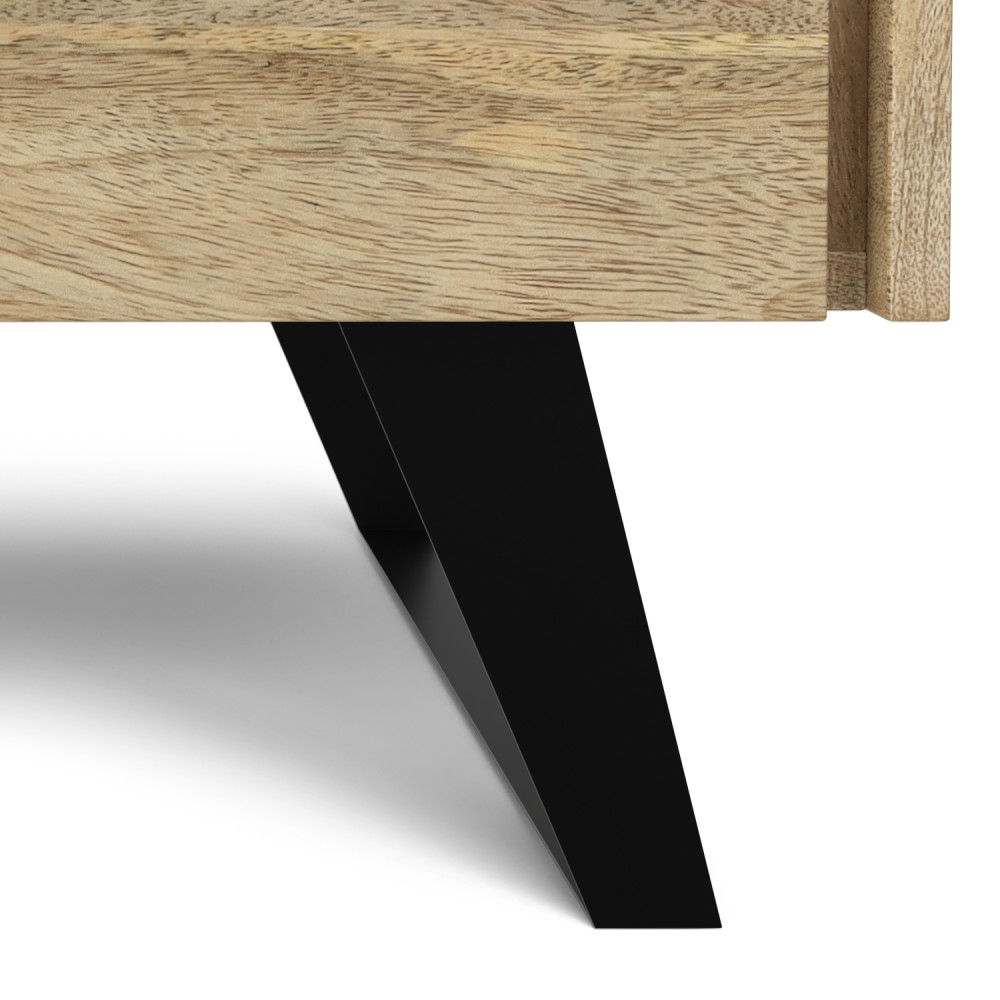 Lowry - Side Table - Natural by Simpli-Home | Bel Furniture