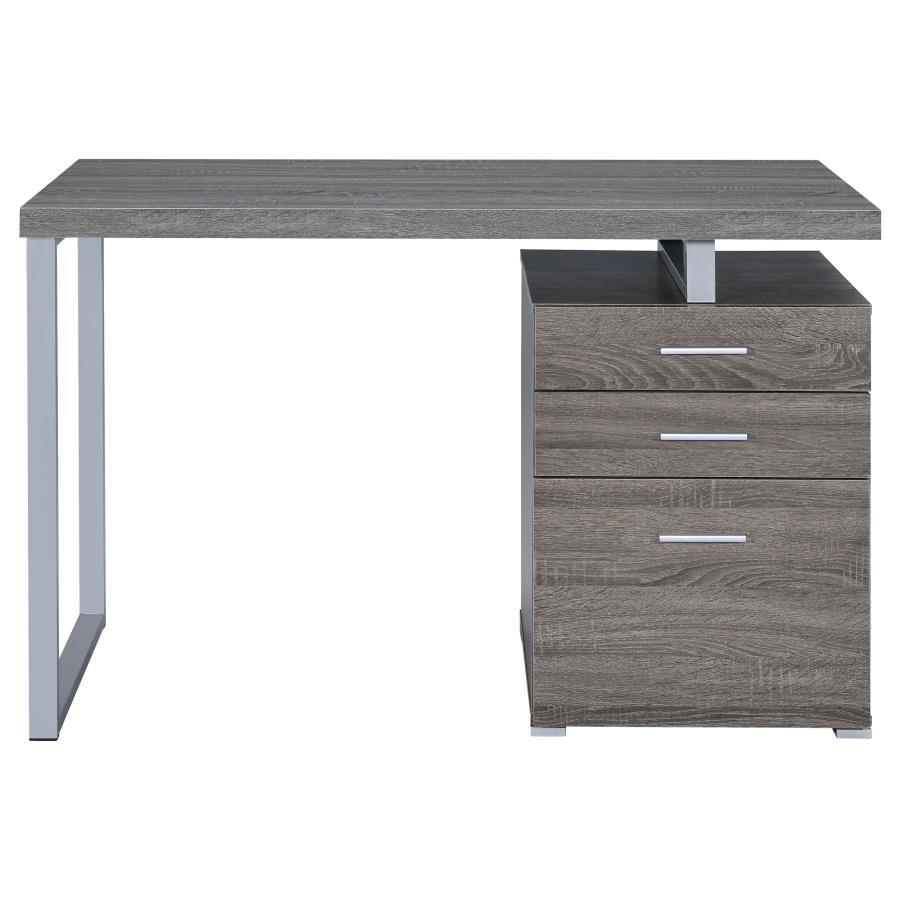 Brennan - 3-Drawer Office Computer Desk by CoasterEveryday | Bel Furniture