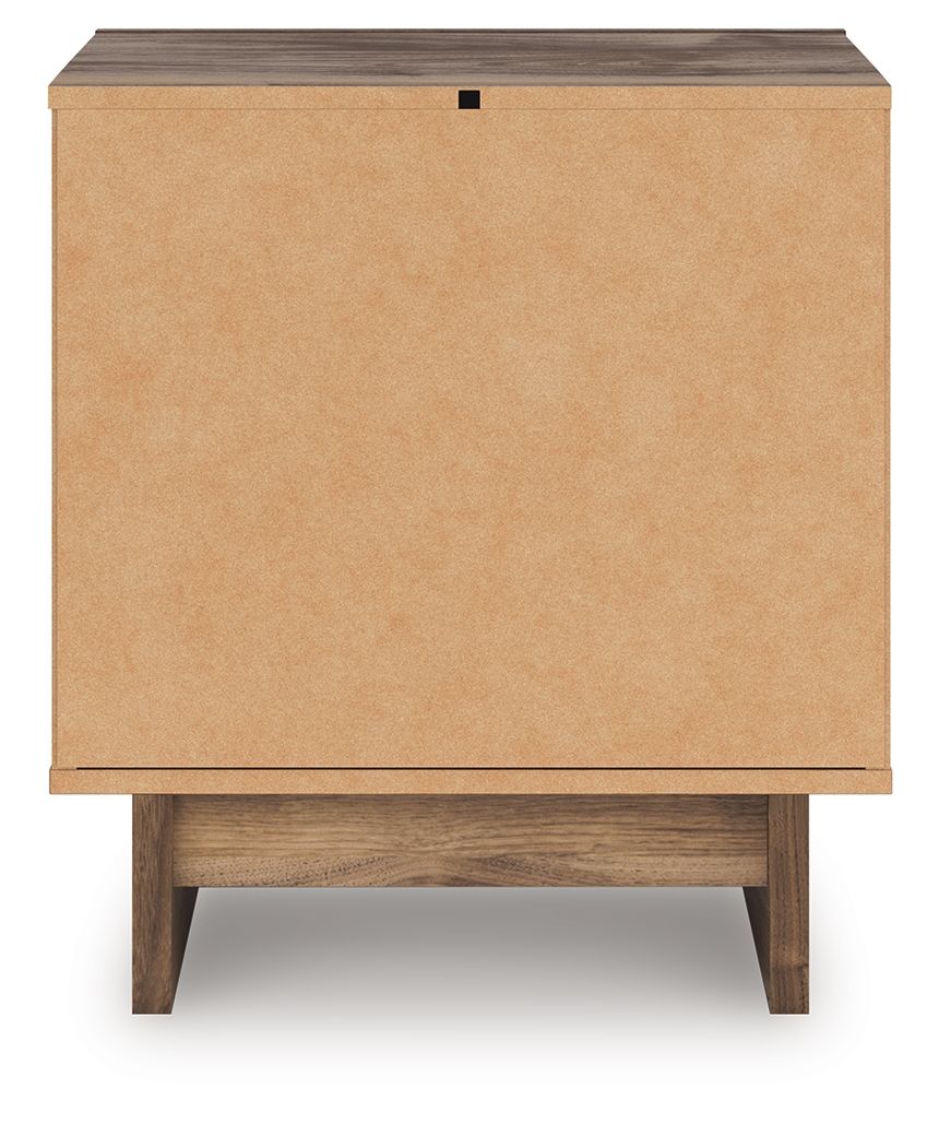 Chirason - Brown - Two Drawer Night Stand by Signature Design by Ashley® | Bel Furniture
