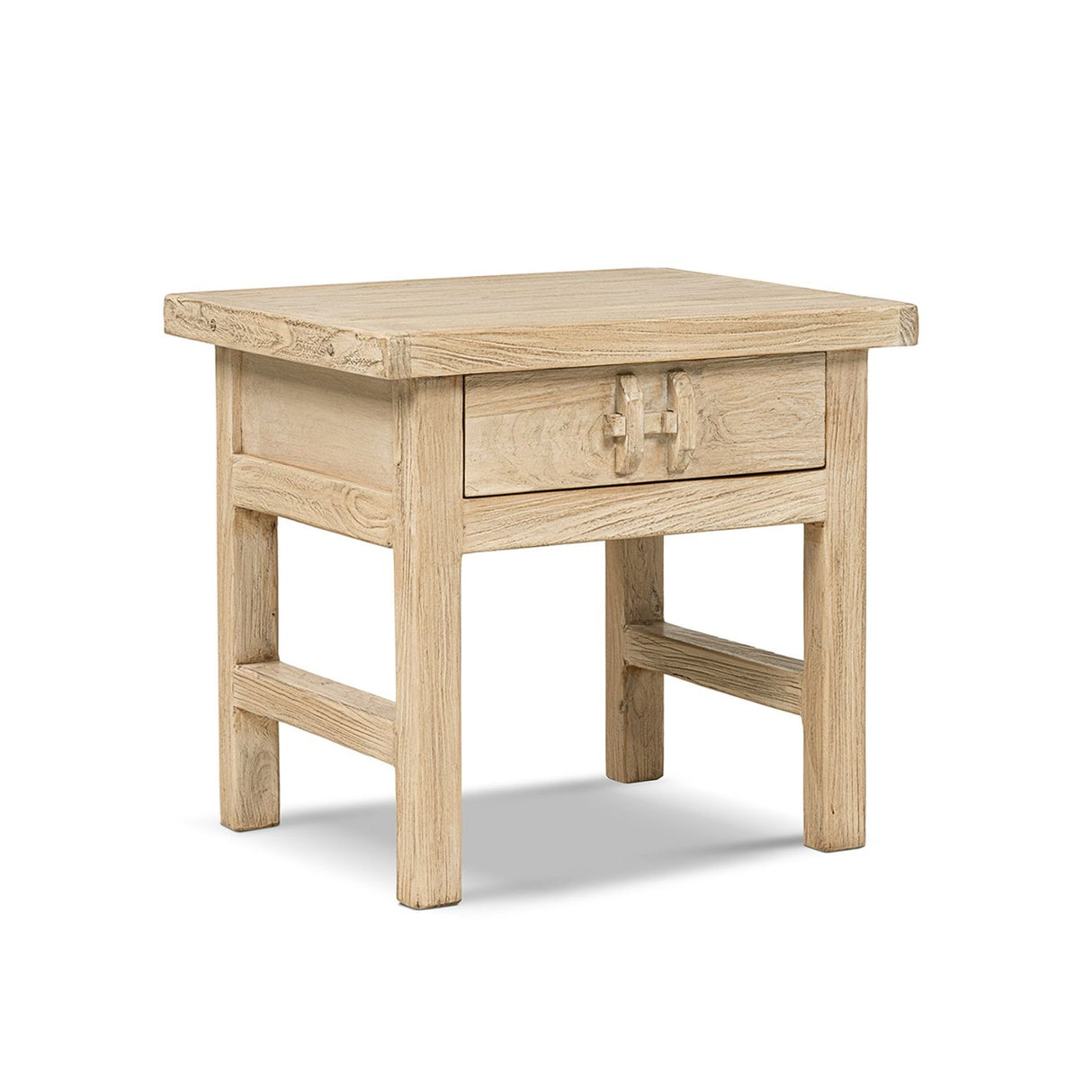 Rowan - Side Table With Drawer - Light Brown
