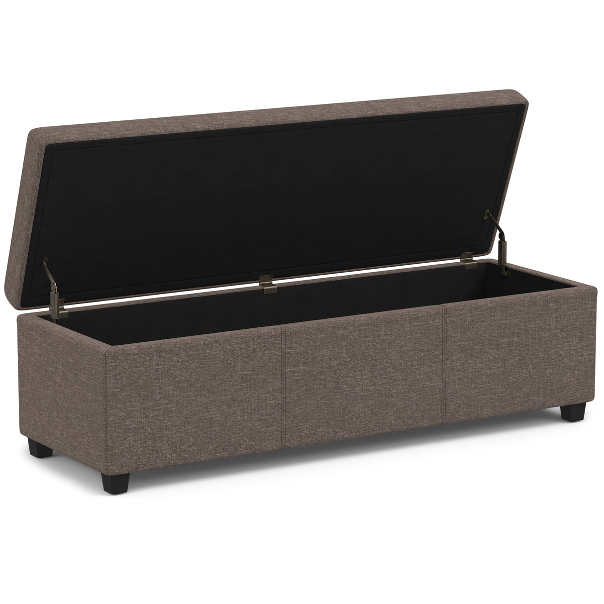 Avalon - Multifunctional Storage Ottoman Bench by Simpli-Home | Bel Furniture