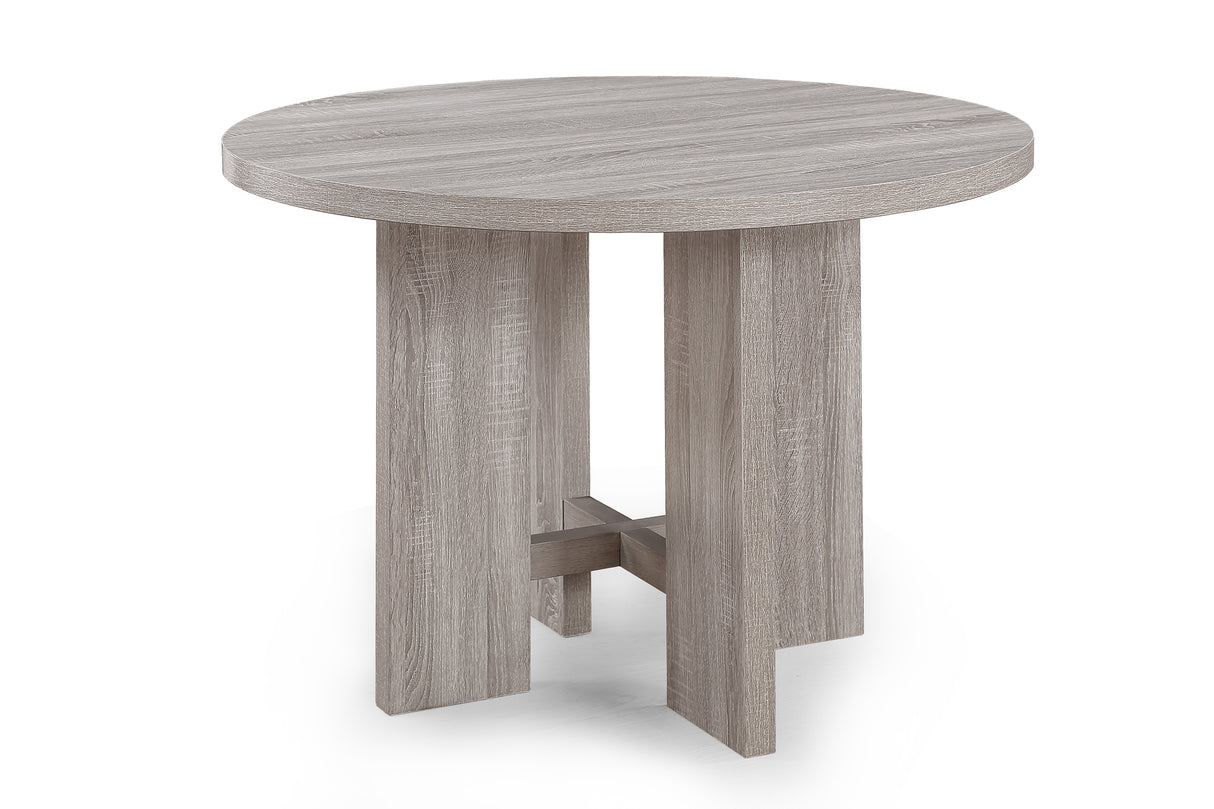 Amara 5-Pk Round Dining Set Drift Wood