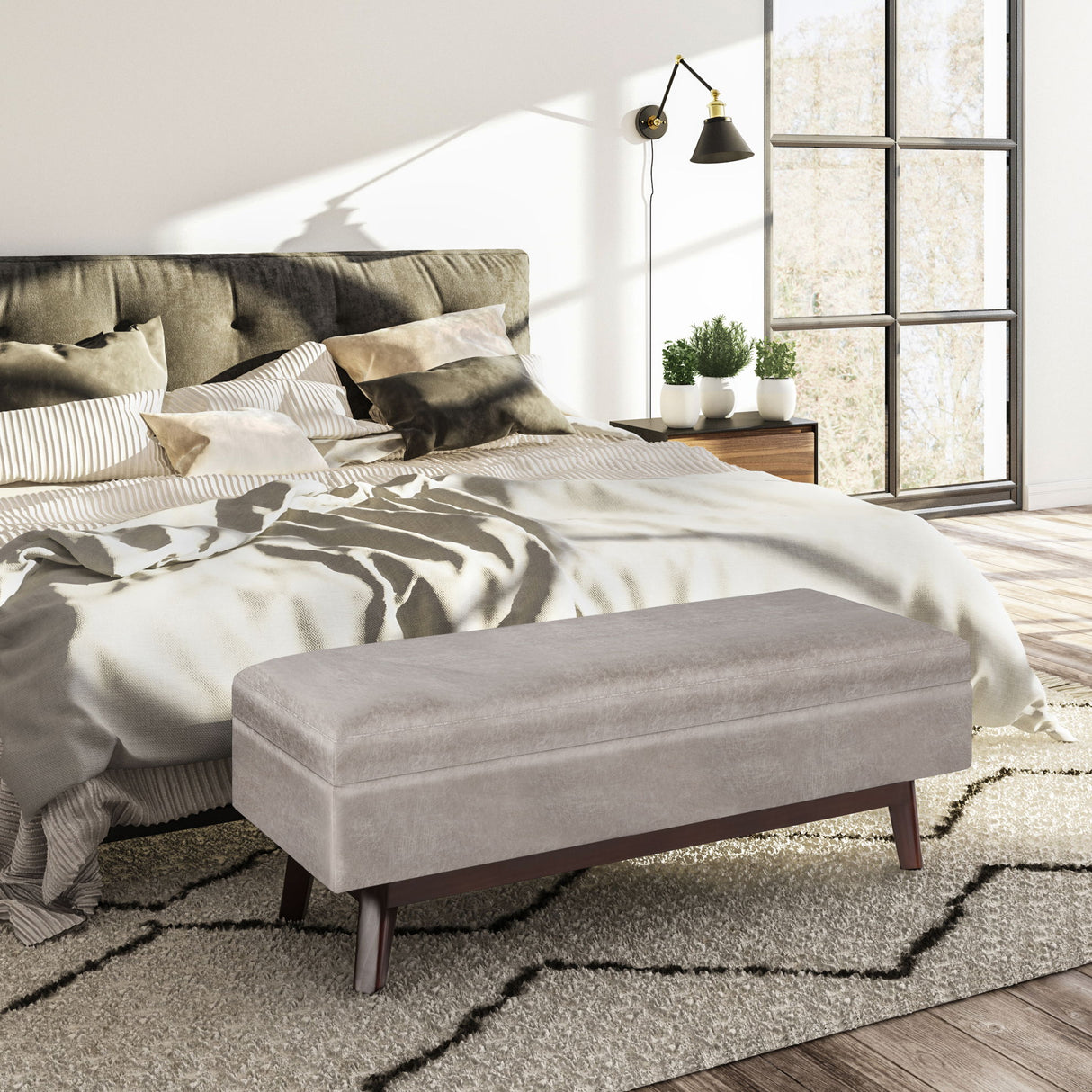 Owen - Upholstered Rectangular Storage Ottoman