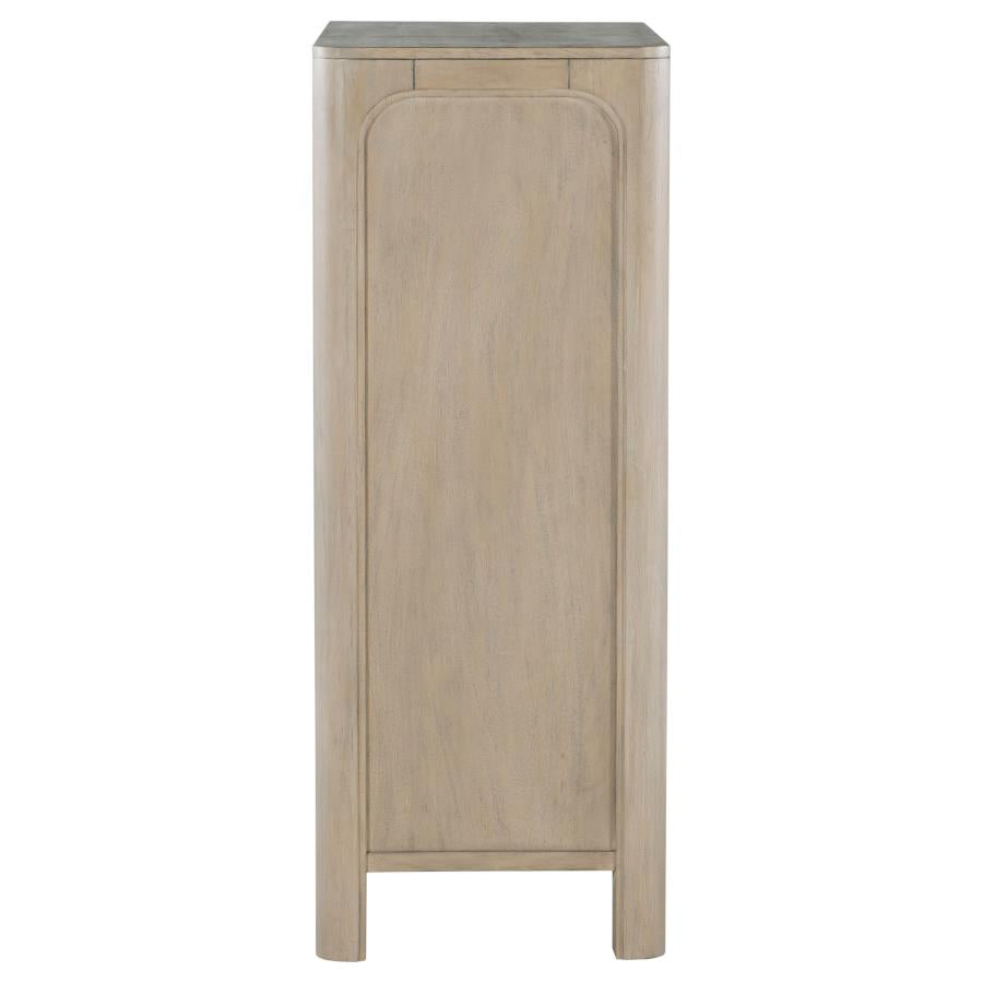 Solano - 5-Drawer Bedroom Chest Of Drawers - Weathered Mango