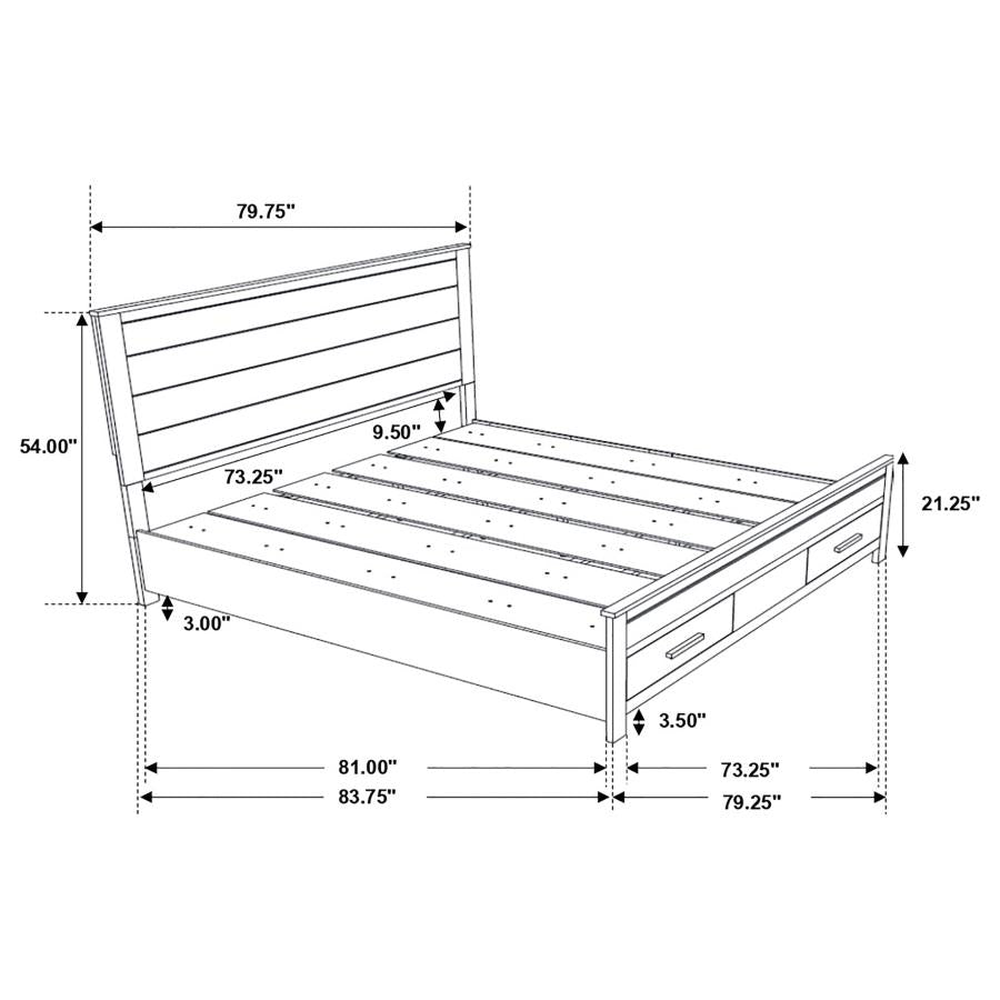 Woodmont - Storage Bed