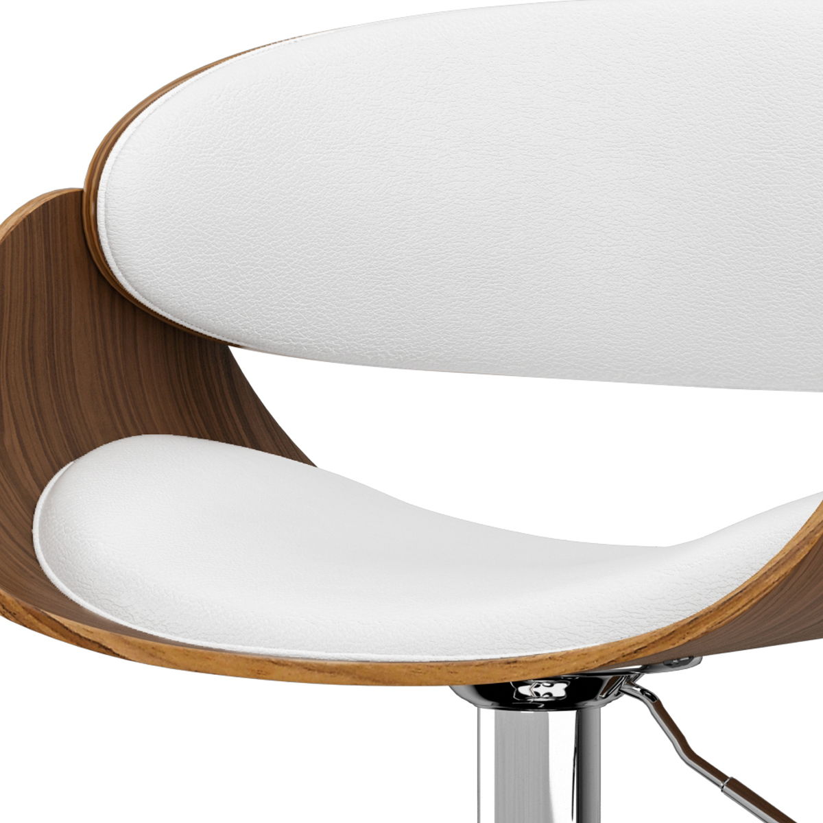 Amery - Mid Century Modern Adjustable Swivel Bar Stool by Simpli-Home | Bel Furniture