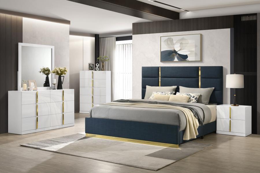 Ines - 6-Drawer Bedroom Dresser Cabinet